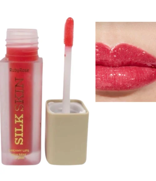 Gloss labial dream lips TONO RED SHIMER de Ruby Rose