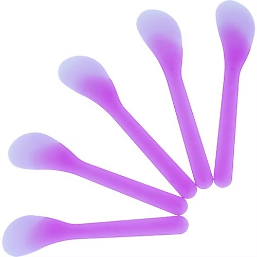 ESPATULA PLASTICA ROSA X 5 UNIDADES