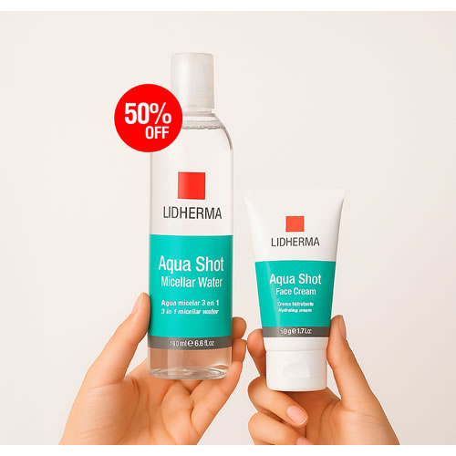 DUO "Día del Amigo" AQUA SHOT CREMA + AQUA SHOT MICELAR