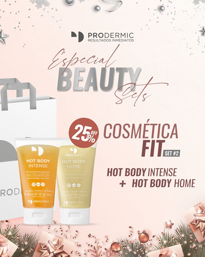 SET COSMETICA FIT (hot body intense + hot body home)