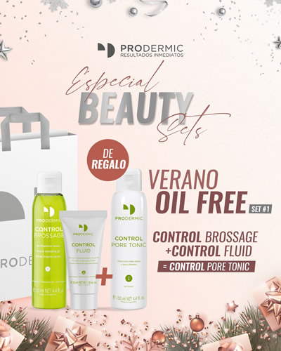 SET VERANO OIL FREE (Brossage + control fluid+ control pore tonic)