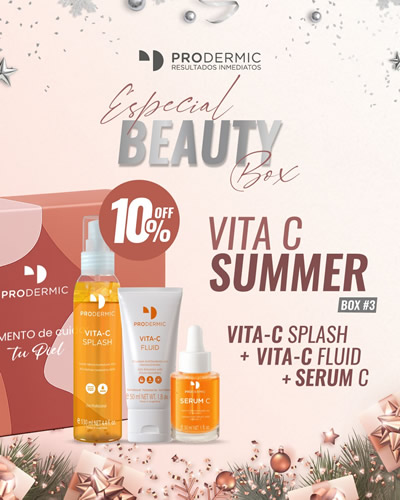 BOX VITA C SUMMER (vita-c splash +vita c fluid + serum c)