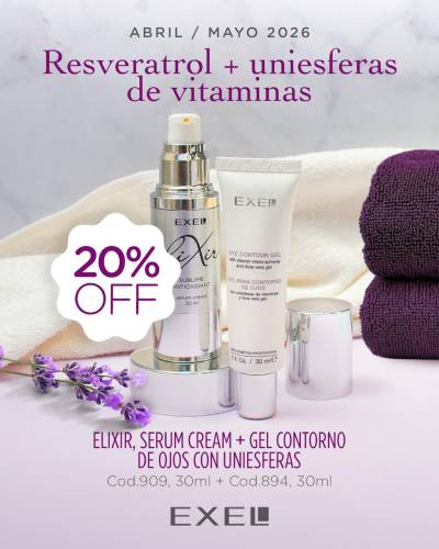 RESVERATROL + UNIESFERAS DE VITAMINAS (combo exel)