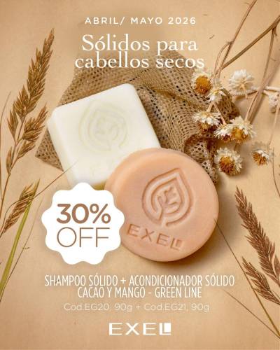 SOLIDOS PARA CABELLOS SECOS (combo exel)