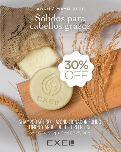 SÓLIDOS PARA CABELLOS GRASOS (combo exel)