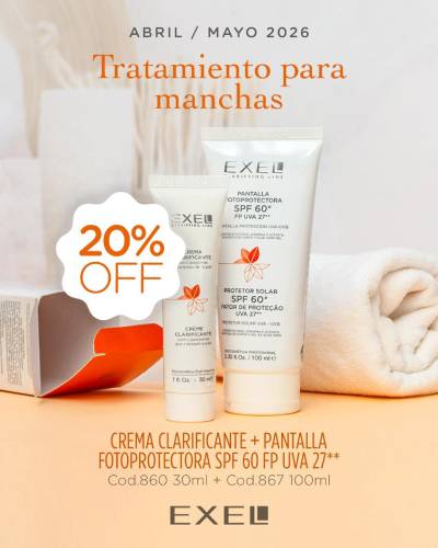 TRATAMIENTO PARA MANCHAS (combo exel)