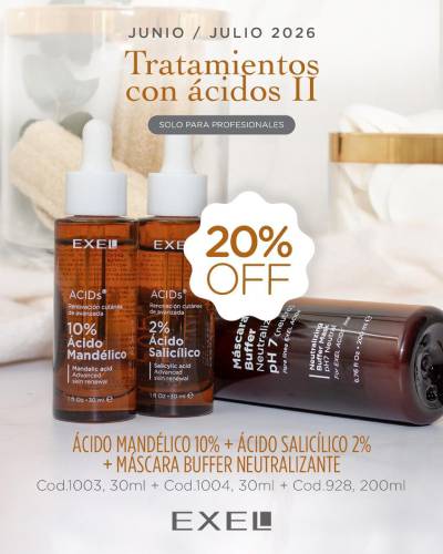 TRATAMIENTOS CON ACIDOS II (mandelico + salicilico + mascara buffer)