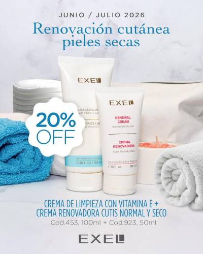 RENOVACIÓN CUTÁNEA PIELES SECAS