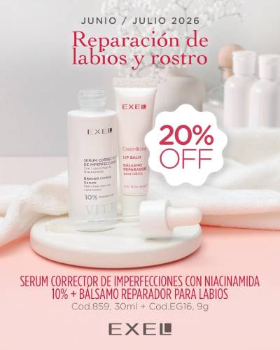 REPARACIÓN DE LABIOS Y ROSTRO (exel)