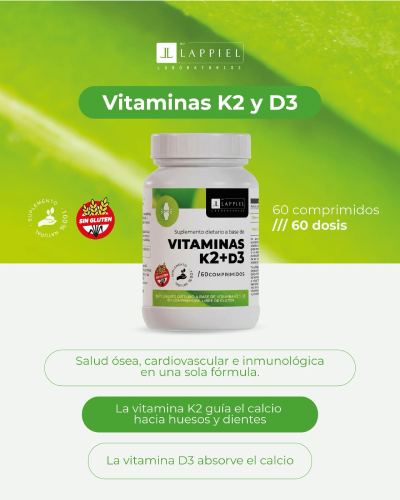 VITAMINAS K2 Y D3