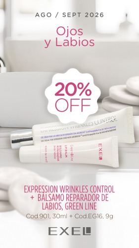 OJOS Y LABIOS (Expression Wrinkles Control + Bálsamo Reparador de Labios)
