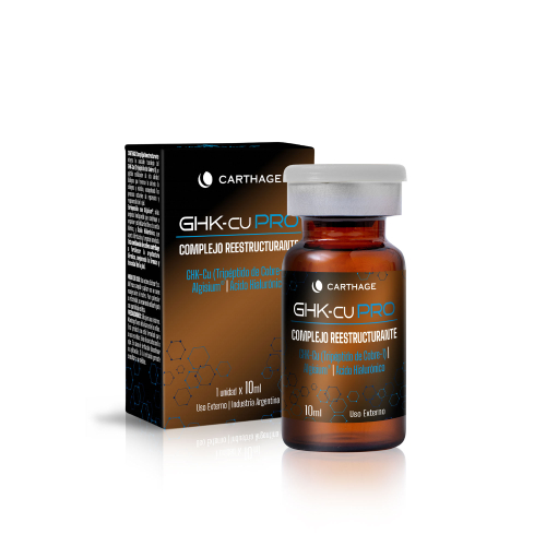 Alternative view of GHK-Cu PRO | Complejo Reestructurante (peptidos de cobre)