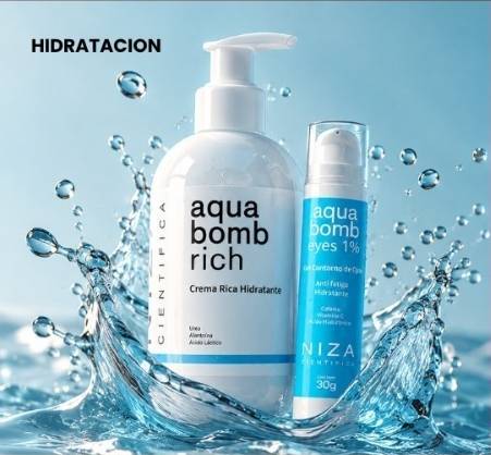 DUO HIDRATACIÓN (AQUA BOMB RICH x 250g + AQUA BOMB EYE)
